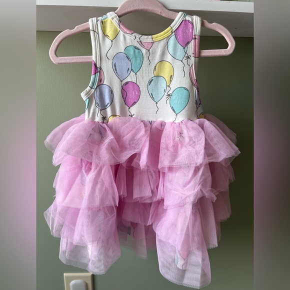 Angel Dear Baby Girl's Balloons Twirly Tank Bamboo Dress NWOT - Picture 6 of 6